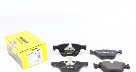 Тормозные колодки дисковые передние подготовлено для датчика износа TEXTAR 2379401 (фото 1)