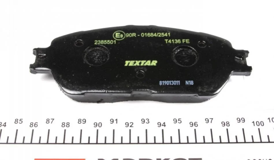 Гальмівні колодки передні дискові TEXTAR 2385501 (фото 1)