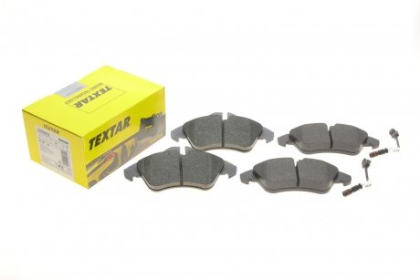 Тормозные колодки дисковые передние вкл. датчик износа TEXTAR 2399002 (фото 1)