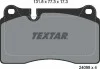 Тормозные колодки передние дисковые TEXTAR 2409801 (фото 2)