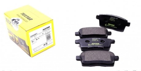 Тормозные колодки дисковые задние не подготовлено для датчика износа TEXTAR 2454501 (фото 1)