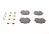 Тормозные колодки дисковые задние подготовлено для датчика износа TEXTAR 2470401 (фото 9)