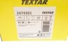 Гальмівні колодки дискові передні вкл. датчик зносу TEXTAR 2474301 (фото 9)