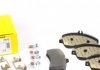 Тормозные колодки дисковые передние подготовлено для датчика износа TEXTAR 2486701 (фото 1)