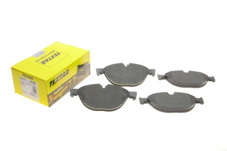 Тормозные колодки дисковые передние подготовлено для датчика износа TEXTAR 2504501