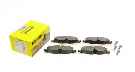 Тормозные колодки дисковые передние подготовлено для датчика износа TEXTAR 2568303