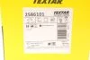Тормозные колодки дисковые передние подготовлено для датчика износа Textar TEXTAR 2586101 (фото 9)