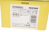 Гальмівні колодки дискові передні з акустичною системою попередження про знос TEXTAR 2599901 (фото 5)