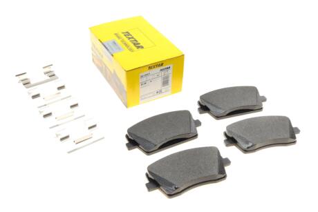 Гальмівні колодки дискові передні не підготовлено для датчика зносу TEXTAR 2612601