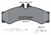 Тормозные колодки дисковые задние подготовлено для датчика износа TEXTAR 2915301 (фото 2)