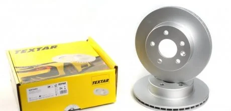 Фото 1 - торзмозной диск двухсторонний на передний мост вентилируемый 5 TEXTAR 92074403 Торзмозной диск двухсторонний на передний мост вентилируемый 5 TEXTAR 92074403 (фото 1)