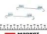 Комплект монтажний гальмівних колодок TEXTAR 97012400 (фото 4)