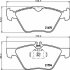 Тормозные колодки CHRYSLER/MERCEDES Crossfire/E(S210)/S(W220) &quot;F &quot;91-&quot;08 TEXTAR T2167001 (фото 1)