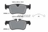 Тормозные колодки задние дисковые TEXTAR T2258201 (фото 1)