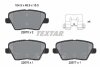 Тормозные колодки задние дисковые TEXTAR T2267501 (фото 1)