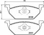 Тормозные колодки AUDI/SEAT/SKODA/VW Ibiza/Leon/Toledo/Fabia/Octavia/Polo &quot;F &quot;96&gt;&gt; TEXTAR T2313001 (фото 1)
