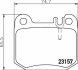 Тормозные колодки MASERATI/MERCEDES Quattroporte/M(W163) &quot;R &quot;98&gt;&gt; TEXTAR T2315702 (фото 1)