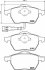 Тормозные колодки AUDI/SEAT/SKODA/VW A3/Leon/Octavia/Bora/Golf &quot;F &quot;96-10 TEXTAR T2339201 (фото 1)
