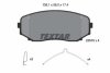 Тормозные колодки передние дисковые TEXTAR T2351503 (фото 1)