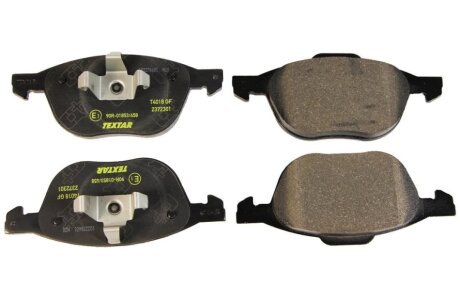 Тормозные колодки FORD/MAZDA/VOLVO Focus/C-Max/Wagon/3/5/S4 "F "03>> TEXTAR T2372301
