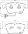 Тормозные колодки BENTLEY Continental/GT &quot;F &quot;03&gt;&gt; TEXTAR T2382201 (фото 1)