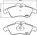 Тормозные колодки MERCEDES/VW Sprinter/Vito/LT &quot;F &quot;95&gt;&gt; TEXTAR T2399002 (фото 1)