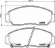 A_Тормозные колодки HONDA Accord/FR-V &quot;F &quot;01&gt;&gt; TEXTAR T2405301 (фото 1)