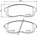 Тормозные колодки передние дисковые TEXTAR T2428001 (фото 1)