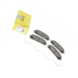 Тормозные колодки передние дисковые TEXTAR T2445201
