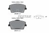 Тормозные колодки передние дисковые TEXTAR T2612601 (фото 1)