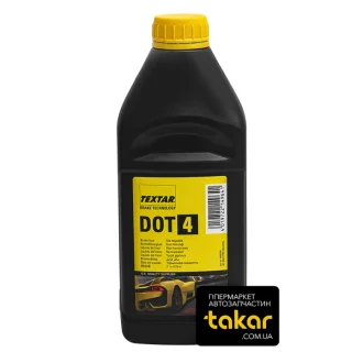 Тормозная жидкость DOT4 1,0L TEXTAR T95002200
