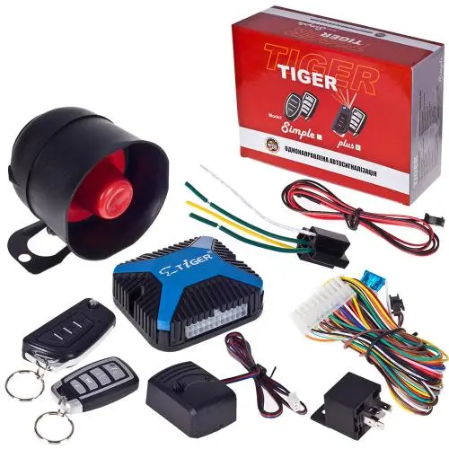 Сигналізація SIMPLE+ (з відкидним ключем) Tiger 00000028135 (фото 1)