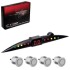 Парктроник TG-P4 SLIM/LED/4 датчика D=18мм/коннектор/черный/черный (TG-P4 SL) Tiger 00000053740 (фото 1)