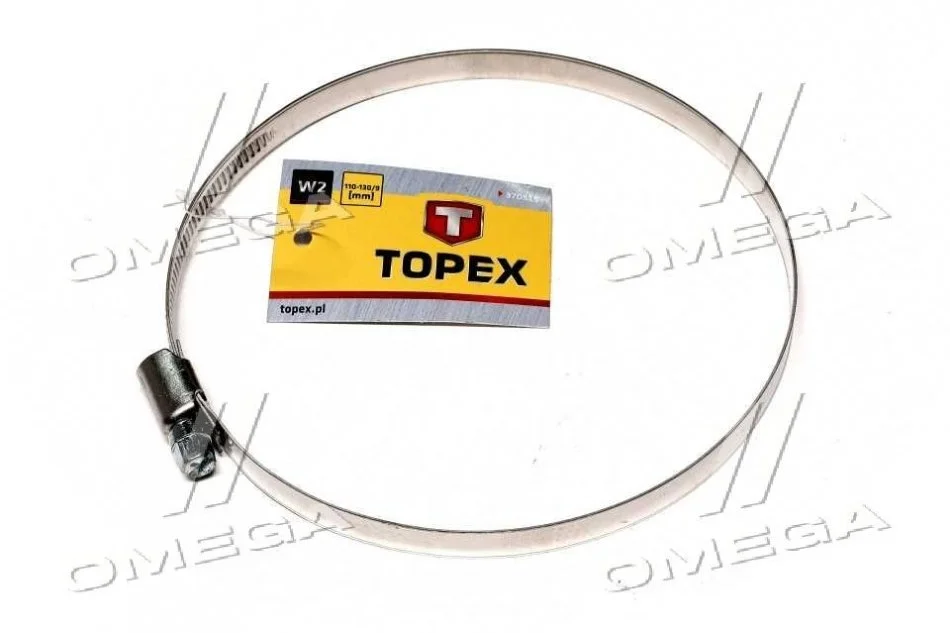 Хомут черв\'ячний 110-130/9 W2(TOPEX) Topex 37D515 (фото 1)