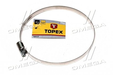 Хомут черв\'ячний 110-130/9 W2 Topex 37D515