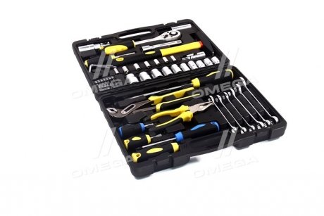 Набор инструментов, 56 шт. Topex 38D224