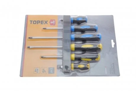 Отвертки, набор 6 шт.(TOPEX) Topex 39D886
