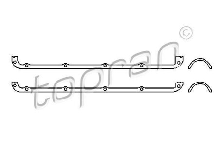 Комплект прокладок TOPRAN / HANS PRIES 101526 (фото 1)