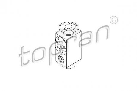 Клапан расширительный кондиционер TOPRAN / HANS PRIES 110730 (фото 1)
