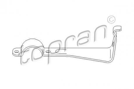 Кронштейн стабилизатора TOPRAN / HANS PRIES 401494