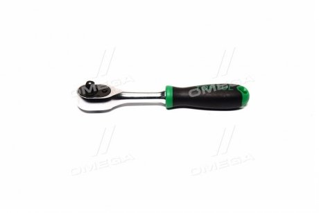 Трещотка 1/4" 36 зубцов (резиновая ручка) Toptul CJBG0815