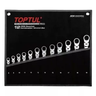 Набор ключей 12 шт., без упаковки Toptul GPAQ1204