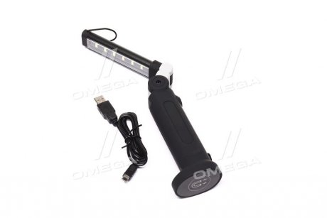 Ліхтар складаний світлодіодний (LED) акумуляторний 6+1 (Made in GERMANY) Toptul WL-0601