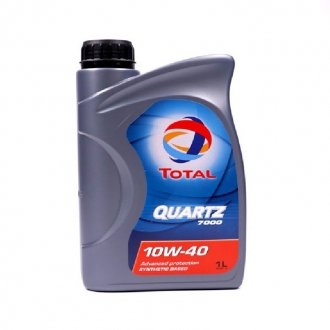 Моторное масло 1 л 10W40 Дизель Полусинтетическое TOTAL 201528
