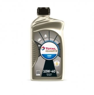 Моторное масло 1 л 10W40 Дизель Полусинтетическое TOTAL 203705 (фото 1)