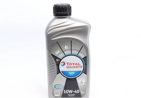 Олива QUARTZ D 7000 10W-40, 1л. TOTAL 214111