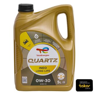 Олива QUARTZ INEO LONG LIFE 0W-30 5л TOTAL 214225