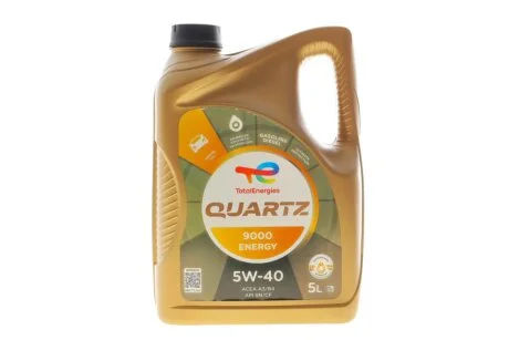 Масло моторное Quartz 9000 Energy 5W-40, 5л. TOTAL 216609