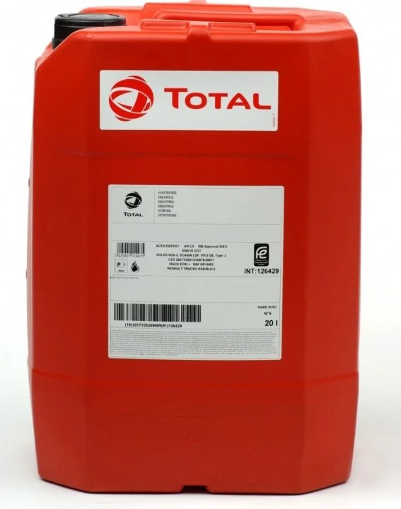 Трансмиссионное масло 75W80 20 л МКПП Минеральное TOTAL 75W80 TRAX G8 20L (фото 1)