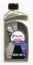 Трансмиссионное масло 80W90 1 л МКПП,Мост,Редуктор Синтетическое TOTAL 80W90 TRAX A7 1L (фото 1)